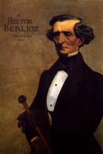 Копия картины "portrait of berlioz" художника "валлотон феликс"