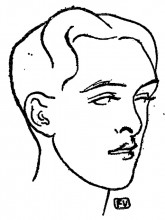 Репродукция картины "british poet alfred douglas" художника "валлотон феликс"