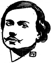 Репродукция картины "portrait of communard auguste vermorel" художника "валлотон феликс"