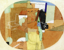Копия картины "cubist composition" художника "вальмье жорж"
