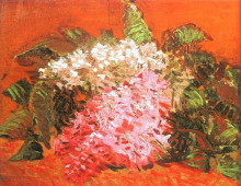 Картина "lilacs" художника "ван гог винсент"