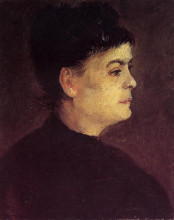 Репродукция картины "portrait of a woman" художника "ван гог винсент"