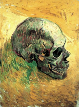 Копия картины "skull" художника "ван гог винсент"