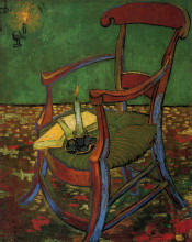 Репродукция картины "paul gauguin&#39;s armchair" художника "ван гог винсент"