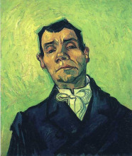Картина "portrait of a man" художника "ван гог винсент"