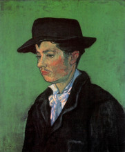 Картина "portrait of armand roulin" художника "ван гог винсент"