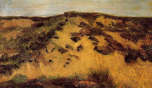 Копия картины "dunes" художника "ван гог винсент"