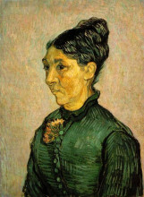 Копия картины "portrait of madame trabuc" художника "ван гог винсент"