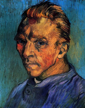 Репродукция картины "self portrait" художника "ван гог винсент"