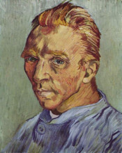 Копия картины "self-portrait" художника "ван гог винсент"