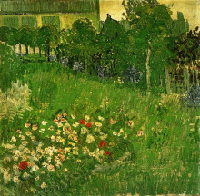 Картина "daubigny&#39;s garden" художника "ван гог винсент"