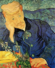 Копия картины "портрет доктора гаше" художника "ван гог винсент"