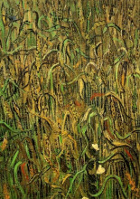 Картина "ears of wheat" художника "ван гог винсент"