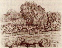 Копия картины "landscape with the oise" художника "ван гог винсент"