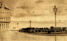 Копия картины "view of royal road, ramsgate" художника "ван гог винсент"