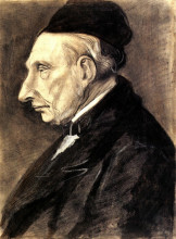 Репродукция картины "portrait of vincent van gogh, the artist s grandfather" художника "ван гог винсент"