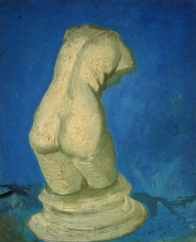Картина "plaster statuette of a female torso" художника "ван гог винсент"