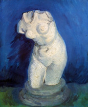 Репродукция картины "plaster statuette of a female torso" художника "ван гог винсент"