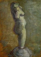 Копия картины "plaster statuette of a female torso" художника "ван гог винсент"