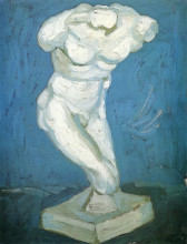 Картина "plaster statuette of a male torso" художника "ван гог винсент"