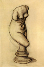 Репродукция картины "torso of venus" художника "ван гог винсент"