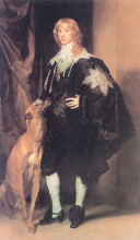 Копия картины "джеймс стюарт, герцог леннокский и ричмондский" художника "ван дейк антонис"