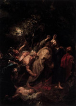 Копия картины "арест христа" художника "ван дейк антонис"