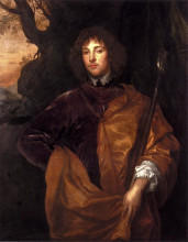 Картина "портрет филиппа, лорда уортона" художника "ван дейк антонис"