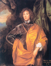 Картина "филипп, 4-й лорд уортон" художника "ван дейк антонис"
