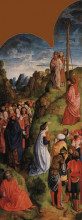 Репродукция картины "calvary triptych (right panel)" художника "ван дер гус хуго"