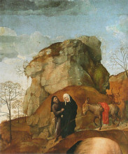 Копия картины "portinari triptych (detail)" художника "ван дер гус хуго"