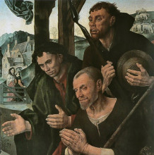 Картина "portinari triptych (detail)" художника "ван дер гус хуго"