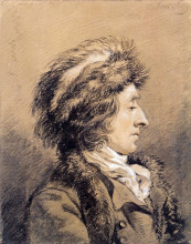 Картина "man with fur hat" художника "ван стрий абрахам"
