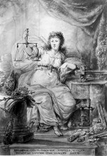 Копия картины "allegory on coin of dordrecht" художника "ван стрий абрахам"