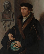 Копия картины "portrait of reinerus frisius gemma" художника "ван хемскерк мартен"