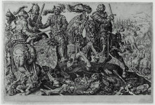 Картина "conquest of tunis (victory of charles v)" художника "ван хемскерк мартен"