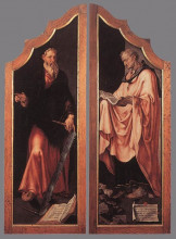 Репродукция картины "triptych of the entombment (closed)" художника "ван хемскерк мартен"