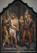 Копия картины "ecce homo - central panel" художника "ван хемскерк мартен"