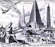 Картина "great pyramid of giza" художника "ван хемскерк мартен"