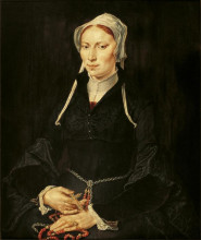 Копия картины "painting of the nun hillegond gerritsdr" художника "ван хемскерк мартен"