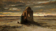 Копия картины "a well at abbassieh, near cairo" художника "варли ii джон"