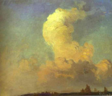 Репродукция картины "cloud" художника "васильев фёдор"