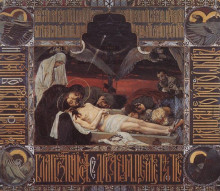 Репродукция картины "shroud of christ" художника "васнецов виктор"