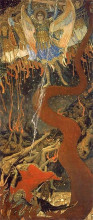 Репродукция картины "archangel michael" художника "васнецов виктор"