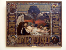 Копия картины "entombment of christ" художника "васнецов виктор"