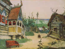 Копия картины "nina slobodka berendeevka" художника "васнецов виктор"