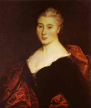 Картина "sylvia (portrait of jeanne rose guyonne benozzi)" художника "ватто антуан"