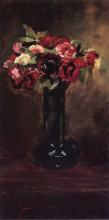 Копия картины "still life with flowers" художника "вейр джулиан олден"