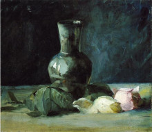 Копия картины "vase and roses" художника "вейр джулиан олден"