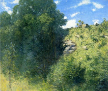 Копия картины "ravine near branchville" художника "вейр джулиан олден"